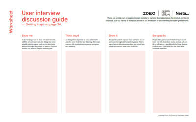Designing For Public Services Guide 3